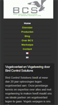 Mobile Screenshot of birdcontrolsolutions.eu