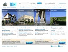 Tablet Screenshot of birdcontrolsolutions.net